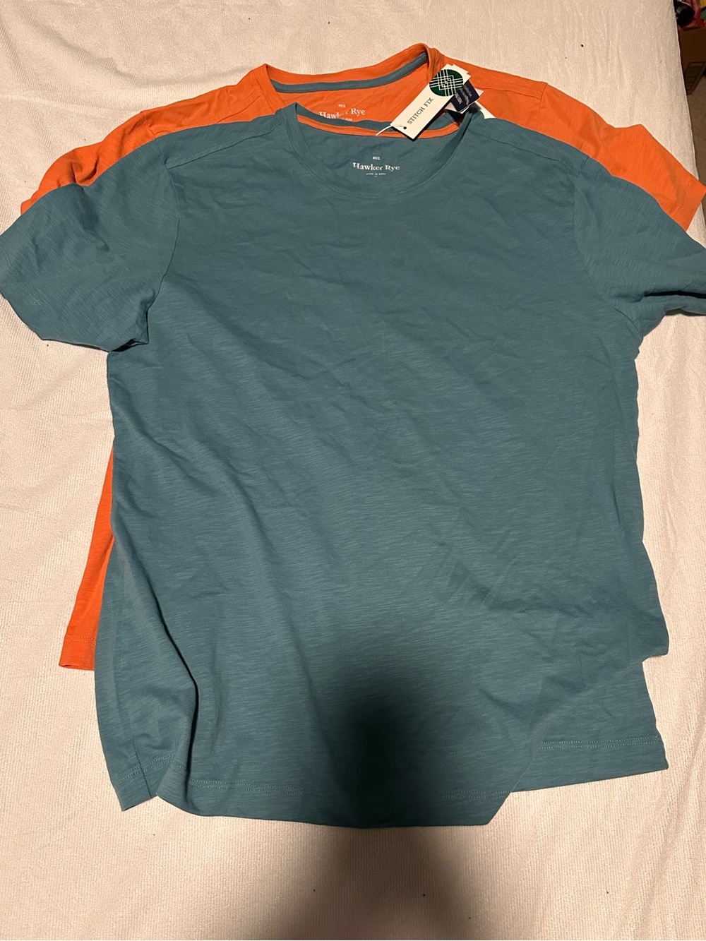 Orvis Short Sleeve Crewneck Tee in Teal